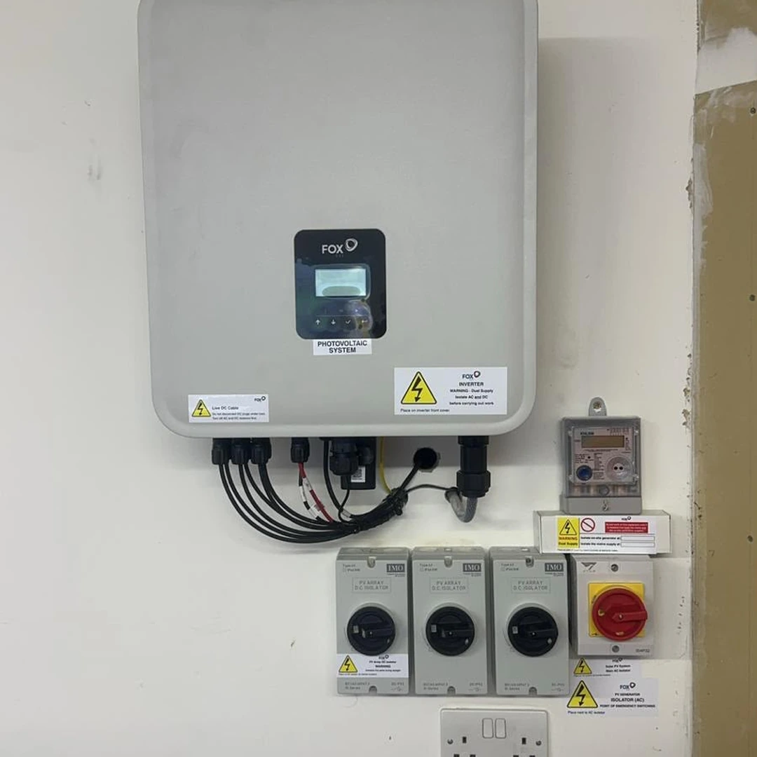 Home Energy project by Stevie Wight Electrical in Cumbria